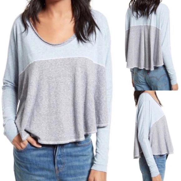 Free People Tops - NWT Free People / Cloud Nine Drapey Boxy Top